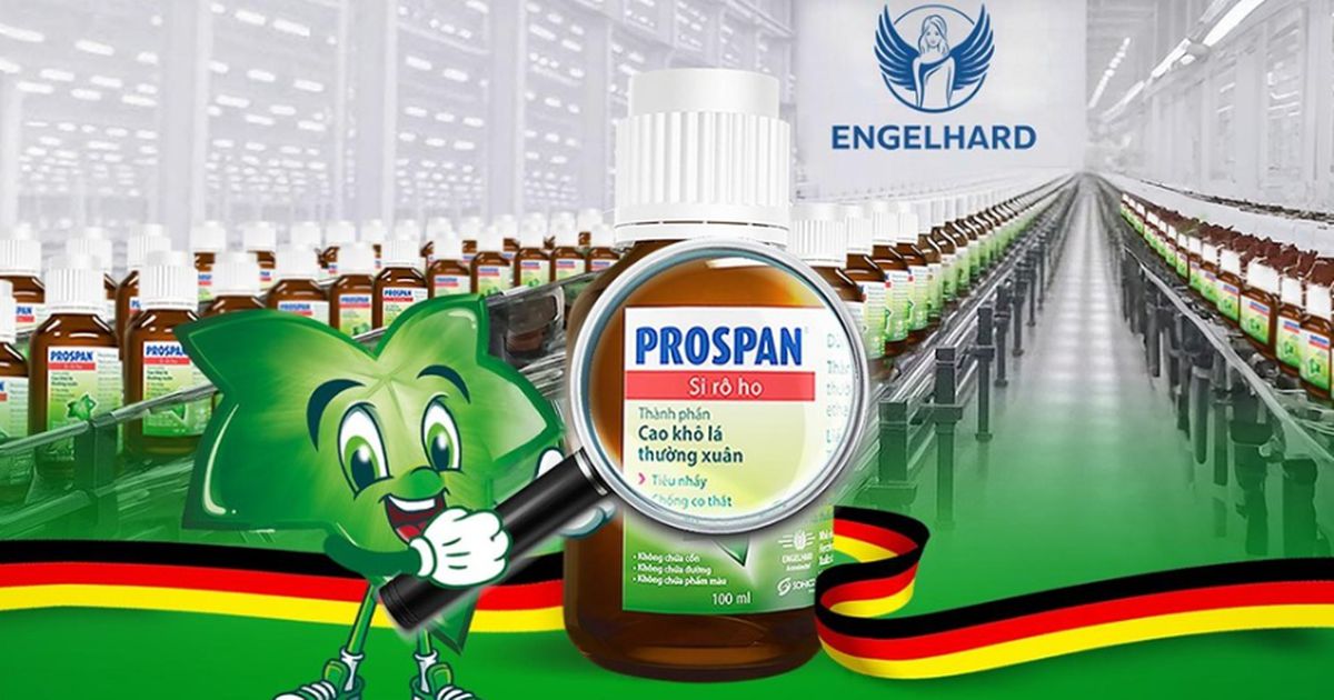 Vì sao Prospan nhập khẩu nguyên chai từ Đức luôn được mẹ Việt tin chọn?