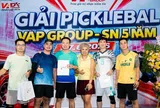 VAP Group tổ chức giải pickleball kỷ niệm 5 năm thành lập - Gắn kết để phát triển