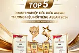 Amway Việt Nam được vinh danh Top 5 doanh nghiệp tiêu biểu ASEAN và Top 5 thương hiệu/sản phẩm nổi tiếng ASEAN 2026