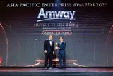 Tổng giám đốc Amway Việt Nam hai năm liên tiếp được vinh danh Doanh nhân xuất sắc châu Á