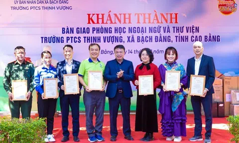 Juno Milk đồng hành cùng UBND xã Bạch Đằng và báo Thiếu Niên Tiền Phong & Nhi Đồng hỗ trợ trẻ em vùng cao tiếp cận môi trường học tập tốt hơn