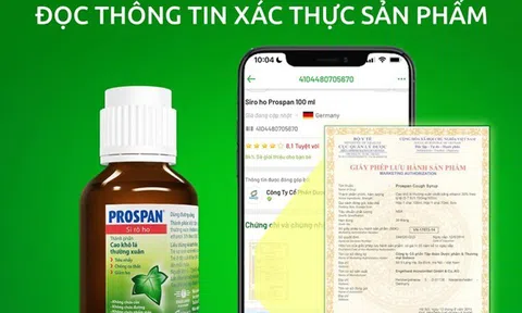 Làm sao để biết thuốc ho Prospan mẹ mua là hàng chính hãng, “chuẩn Đức”?