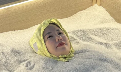 Ủ cát nóng Sa-da-wa: Phương pháp dành cho người không có thời gian tập gym, không muốn ăn kiêng khổ sở