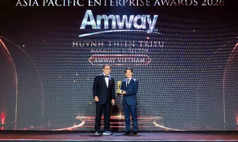 Tổng giám đốc Amway Việt Nam hai năm liên tiếp được vinh danh Doanh nhân xuất sắc châu Á