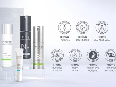 Asap - Thương hiệu mỹ phẩm thuần chay từ Úc với triết lý "7 không"
