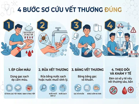 Đắp thuốc lá, thuốc lào hay rắc bột kháng sinh lên vết thương: Sai một bước nhỏ, hậu quả có thể rất lớn