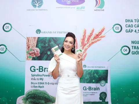 MC, Siêu mẫu Thúy Hạnh nói gì về cốm trí não G-Brain?