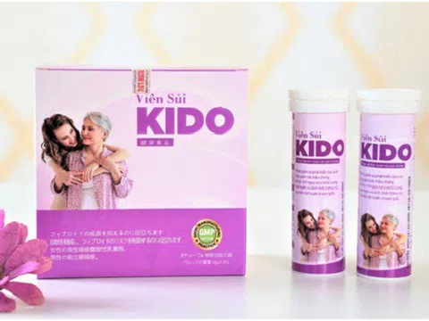 Thực phẩm bảo vệ sức khỏe viên sủi Kido – giải pháp mới, hỗ trợ giảm triệu chứng u xơ