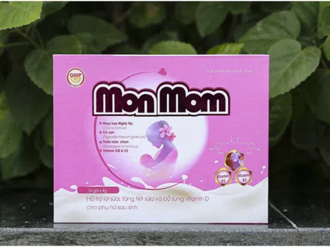 MONMOM - Siêu phẩm lợi sữa 2 trong 1