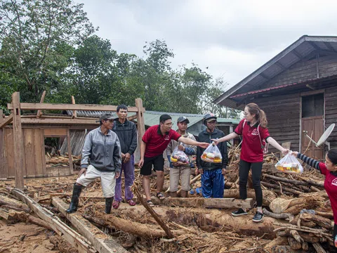 Nhóm Thiện Nguyện Thanh An tiếp tục chia sẻ hành trình đến với bà con miền Trung