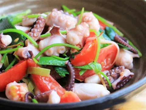 Bạch tuộc chế biến theo cách này, đảm bảo ngon ngọt gấp đôi mà không bị tanh