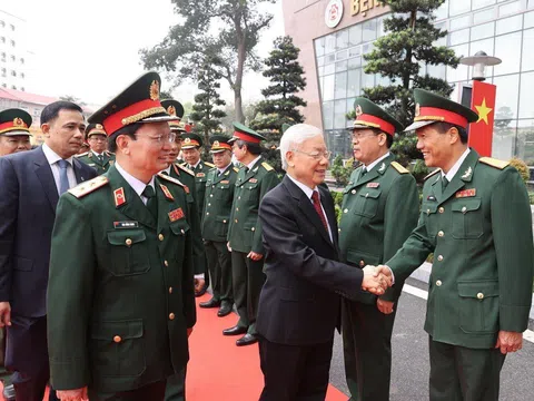 Tổng Bí thư dự Lễ kỷ niệm 70 năm Ngày Truyền thống Bệnh viện 108