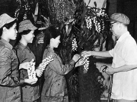 VÌ MỘT VIỆT NAM XANH, HÃY NOI THEO TẤM GƯƠNG CỦA BÁC HỒ VĨ ĐẠI TRỒNG HOA CÂY CẢNH