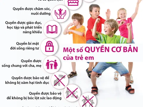 Một số quyền cơ bản của trẻ em