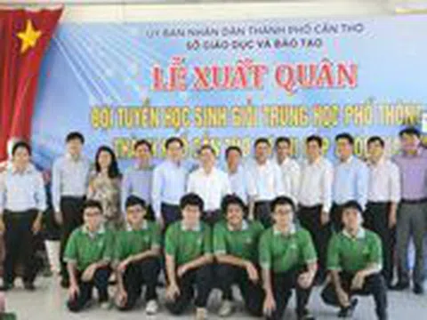 62 học sinh Cần Thơ tham dự kỳ thi học sinh giỏi quốc gia năm học 2020 - 2021
