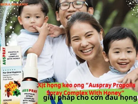 Tác Dụng Không Ngờ Tới Của Xịt Họng Keo Ong Auspray