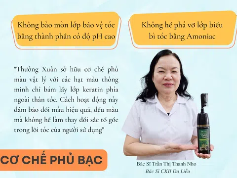 Sự thật về phủ bạc Thường Xuân, lên màu chỉ sau 9 phút