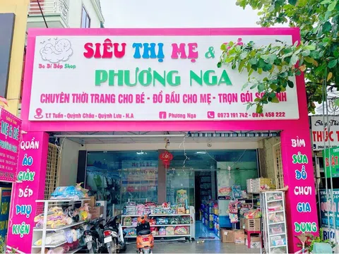 Siêu thị mẹ và bé Phương Nga – điểm đến lý tưởng của ba mẹ bỉm sữa thông thái