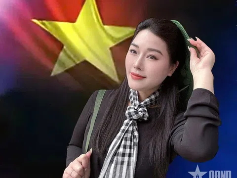 NSƯT Hương Giang tri ân lực lượng dân quân tự vệ bằng sản phẩm âm nhạc mới