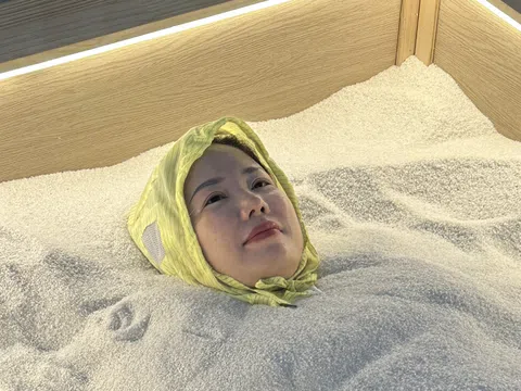 Ủ cát nóng Sa-da-wa: Phương pháp dành cho người không có thời gian tập gym, không muốn ăn kiêng khổ sở