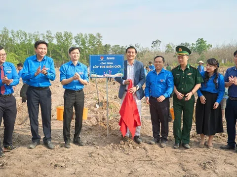 Amway Việt Nam phối hợp với TW Đoàn thực hiện công trình “Lũy Tre Biên Giới” tại Đồng Nai