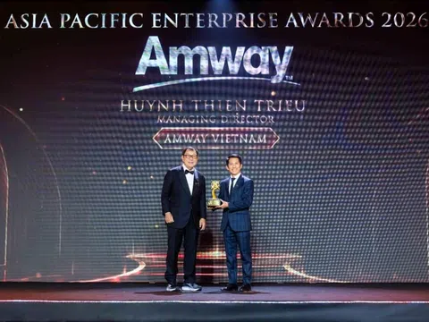 Tổng giám đốc Amway Việt Nam hai năm liên tiếp được vinh danh Doanh nhân xuất sắc châu Á