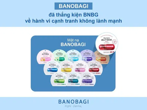 Banobagi tiếp tục thắng kiện BNBG về hành vi cạnh tranh không lành mạnh