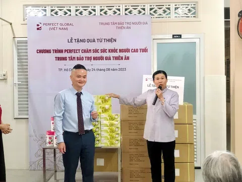 Perfect Global (Việt Nam) góp sức chung tay chăm sóc sức khỏe người cao tuổi