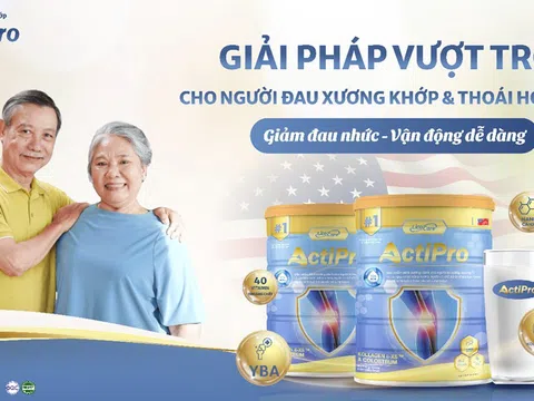 Sữa non xương khớp Actipro – giải pháp dinh dưỡng vượt trội cho người đau xương khớp, thoái hóa khớp