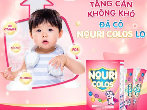 Cách sử dụng sữa non tăng cân Nouri Colos đúng chuẩn cho trẻ biếng ăn từ 6- 36 tháng