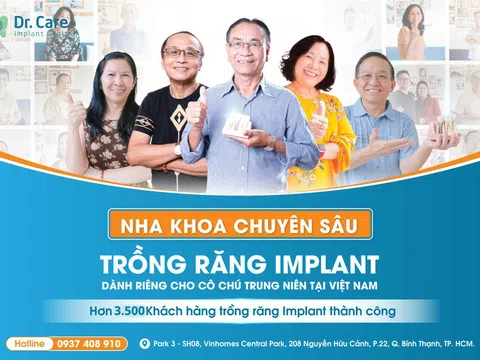 Dr Care - Implant Clinic: Nha khoa chuyên sâu trồng răng Implant với đội ngũ bác sĩ hàng đầu.