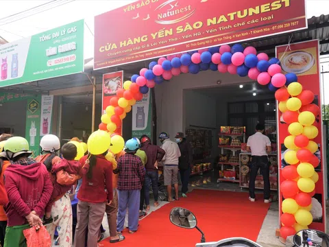 Natunest “thêm áo mới” cho buổi lễ khai trương showroom Vạn Ninh