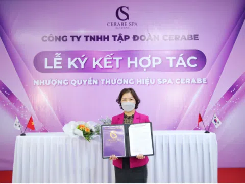 Lễ ký kết hợp tác giữa Chuỗi nhượng quyền thương hiệu Spa Cerabe và Đại lý Hứa Thị Bắc