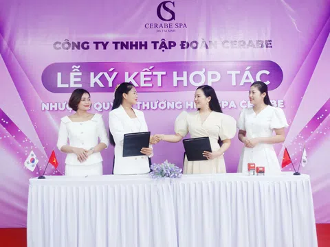 Tân giám đốc Trương Thị Kim Dung ký kết hợp tác mở Spa Cerabe