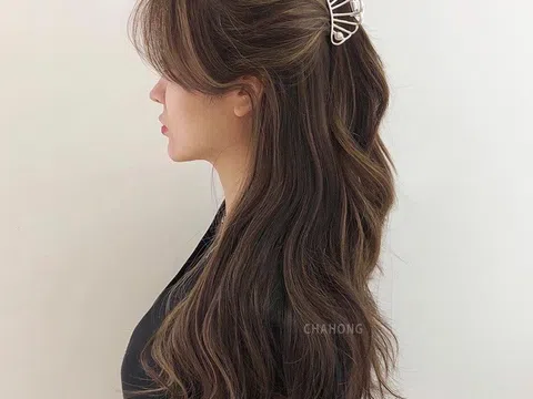 Màu tóc highlight là trend của mùa lạnh