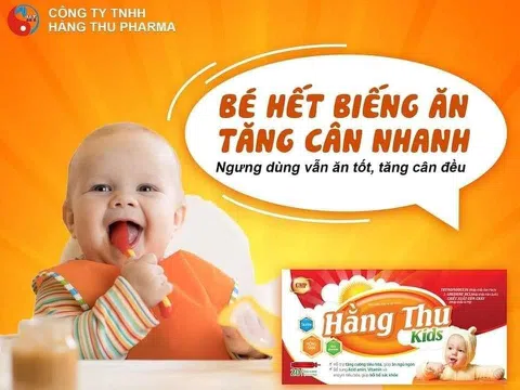 Thực phẩm bảo vệ sức khỏe Hằng Thu Kids – hỗ trợ bé ăn ngon miệng
