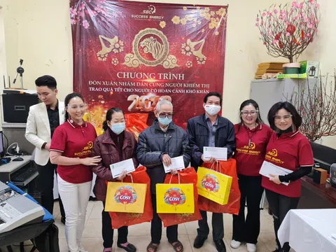 Ấm áp nghĩa tình - Chương trình “Đón xuân Nhâm Dần cùng người Khiếm Thị" Hội người mù quận Thanh Xuân